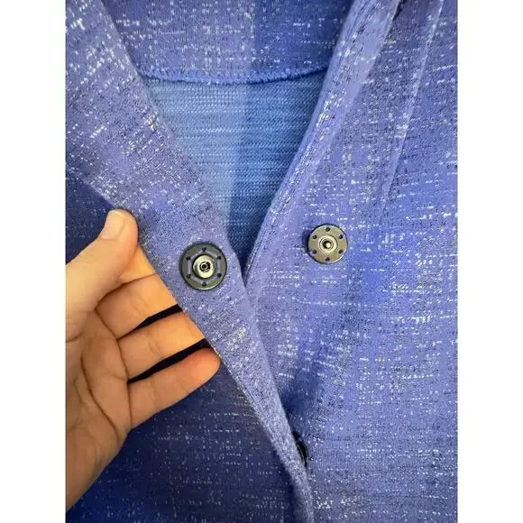 Nic + Zoe Women’s Casual Business Blazer Lot Of 2 Size XL, Blue Stretch, Fringe - Picture 11 of 16